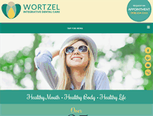 Tablet Screenshot of integrativedentalcare.com